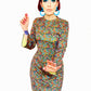 Love Her Madly Retro Paisley Jennifer Dress