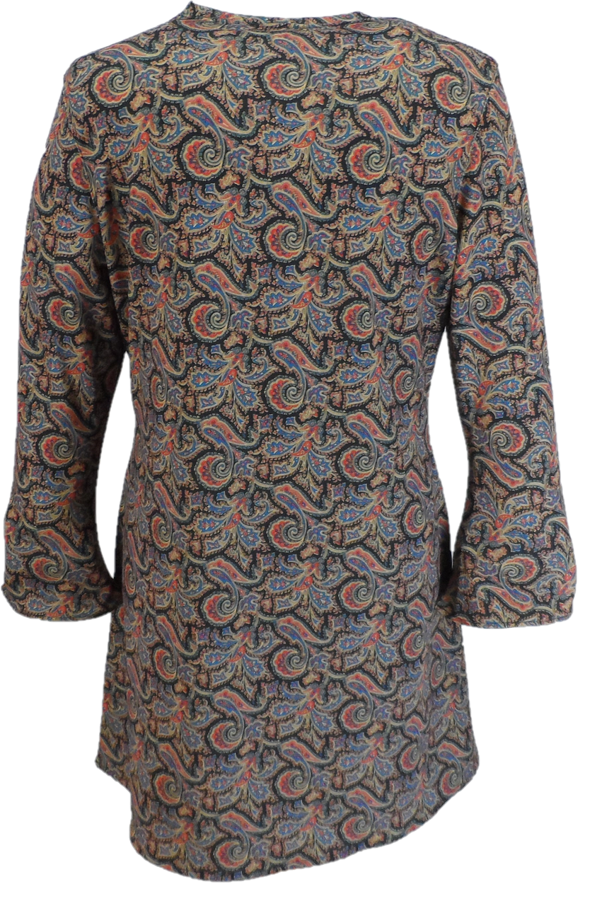 Love Her Madly Retro Paisley Jennifer Dress