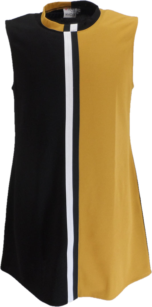 LHM Ladies 60s Retro Mod Vintage Roberta Mini Dress