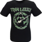 Mens Thin Lizzy Celtic Ring With Back Print Officially Licensed T Shirts
