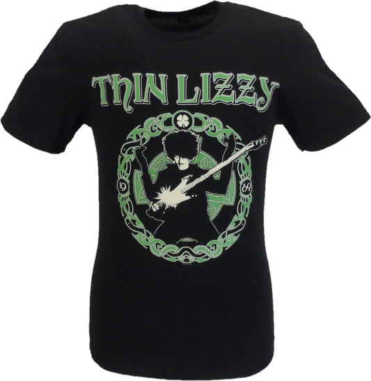 Bague celtique Lizzy fine pour hommes avec imprimé au dos T-shirts Officially Licensed