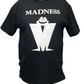 Mens Black Official Madness M Logo T Shirt