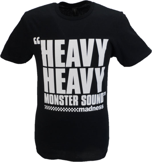 Mens Black Official Madness Heavy Heavy Monster Sound T Shirt