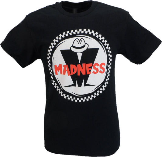 Mens Black Official Madness Red Text Logo T Shirt