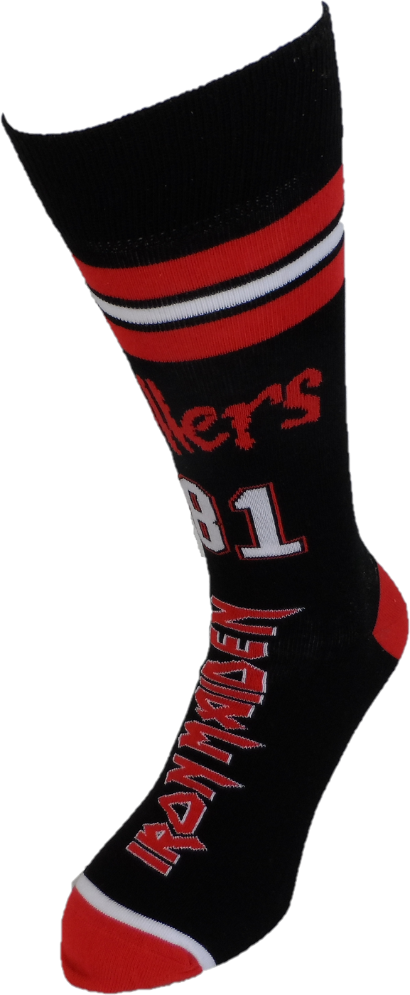 Mens Officially Licensed Iron Maiden Socks