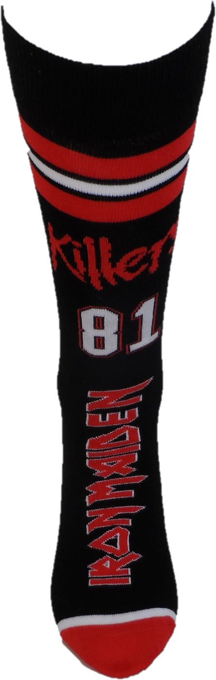 Mens Officially Licensed Iron Maiden Socks