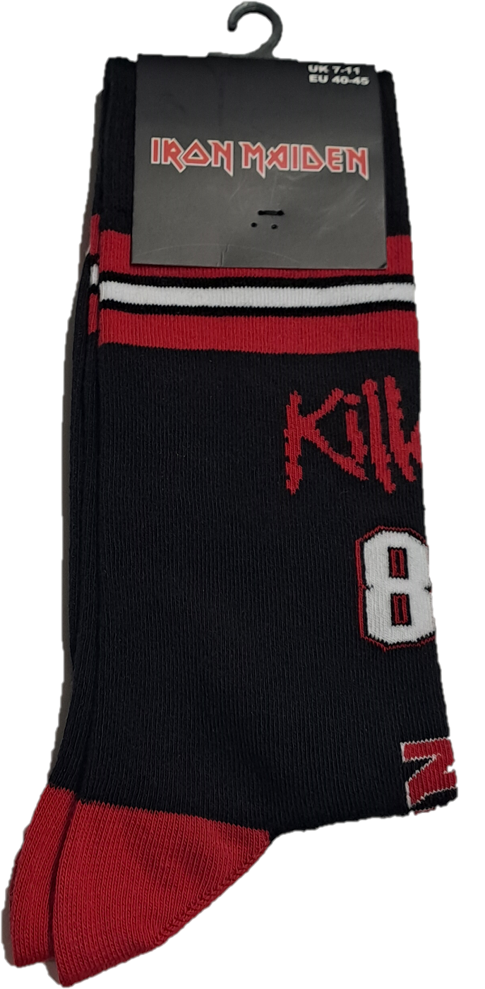 Mens Officially Licensed Iron Maiden Socks