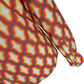 Mazeys Mens 70s Retro Multi Geometric Psychedelic Cotton Shirt