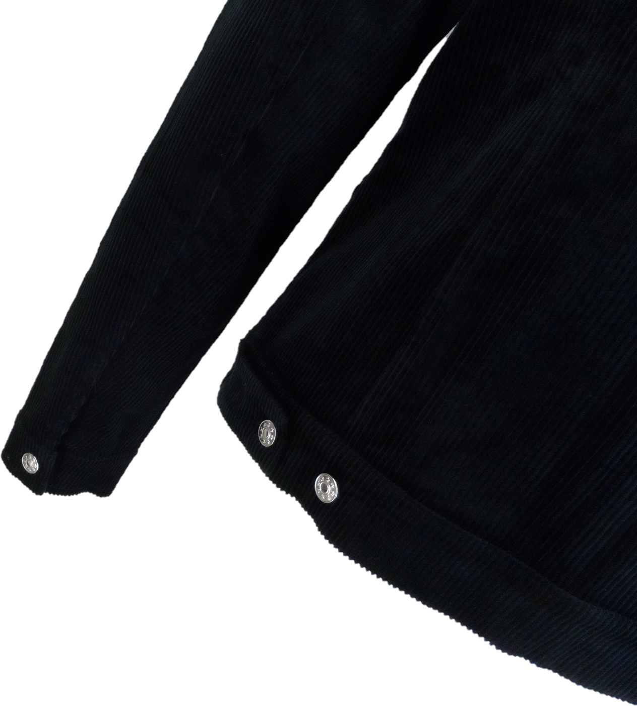 Mens 60s Retro Vintage Navy Cord Western Trucker Jacket