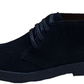 Roamers Mens Real Suede Black Retro McQueen Desert Boots
