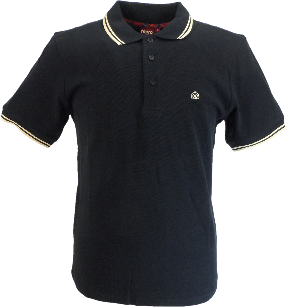 Merc Card Black Classic Polo Shirts