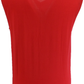 Merc Mens Jenz Blaze Red Knitted Tank Top