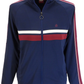 Merc Mens Navy Blue Bristol Track Jacket