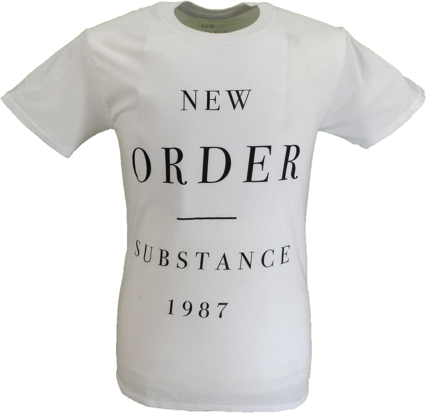Mens Official Licensed New Order Substance T Shirt