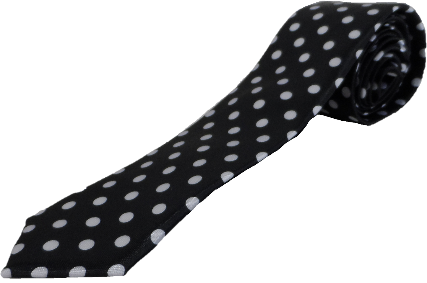 Mazeys Mens Mod Style Polka Dot Ties