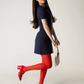 LHM Ladies 60s Retro Mod Vintage Navy/White/Red Chrissy Mini Dress