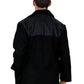 Relco chaquetas burro negras de pvc para hombre