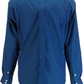 Relco Mens Long Sleeved Blue/Green Tonic Mod Retro Shirt