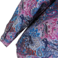 Relco Blue Multi Paisley Long Sleeved Retro Mod Button Down Shirt