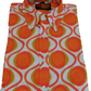 Mazeys Mens 70s Retro Mod Geometric Psychedelic Printed Cotton Shirt