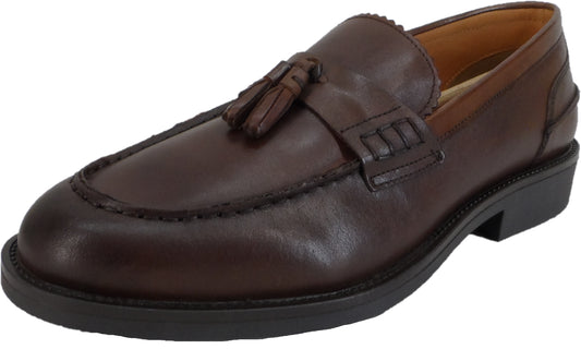 Roamers Classic Brown Retro,Ska,Northern Soul Tassel Loafers