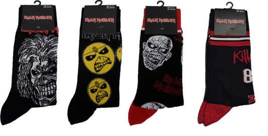 Mens Officially Licensed Iron Maiden Socks