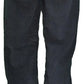 Run & Fly Men's Vintage 70s Retro Black Bootcut Flared Cords