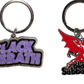The Classic Black Sabbath Records Key Rings