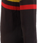 Mazeys Mens Brown Horizontal Stripe Crew Neck Jumper