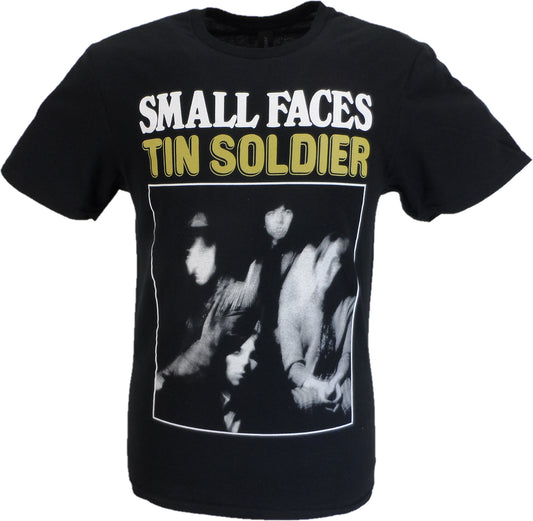 Mens Blue Official Small Faces Tin Soldier T Shirt