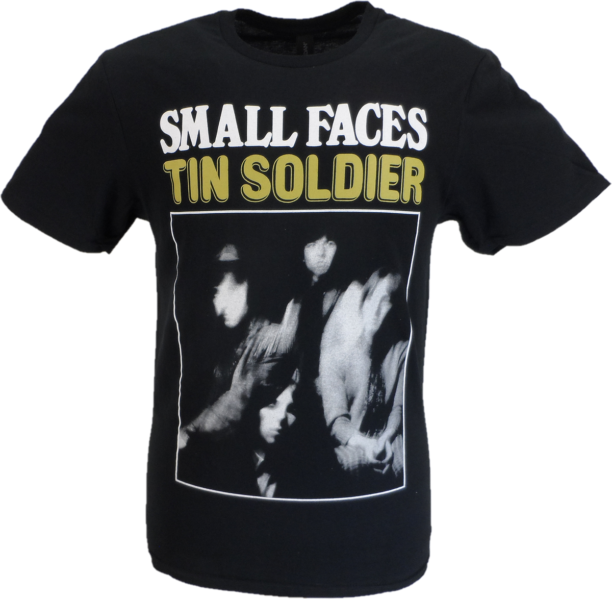 Mens Blue Official Small Faces Tin Soldier T Shirt