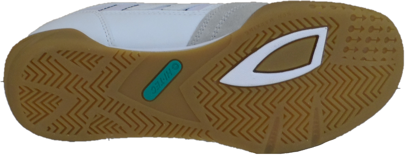 Hi Tec Squash White Retro Trainers