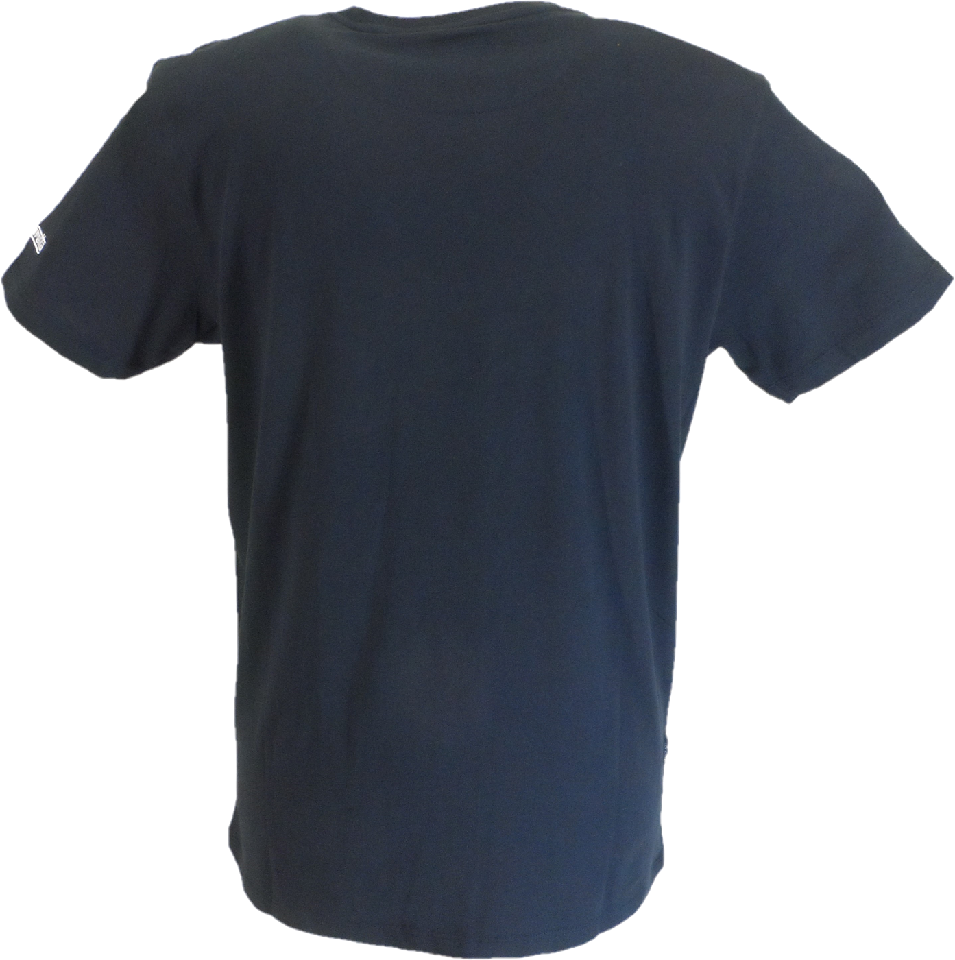 Lambretta Mens Navy Blue Target Stripe T-Shirt