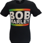 Mens Official Licensed Bob Marley Block Logo T Shirt