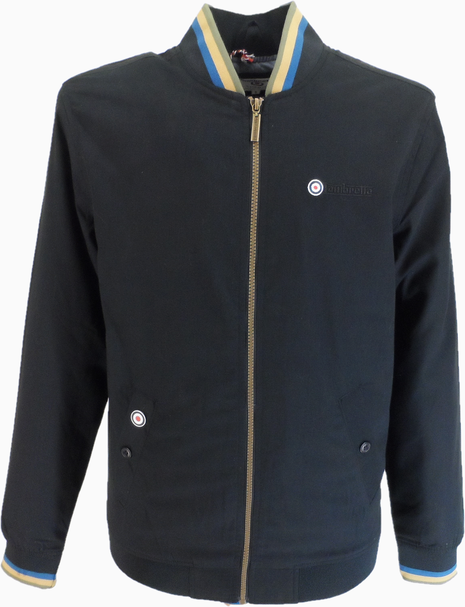 Lambretta Black Monkey Harrington Jackets