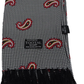 Tootal Mens Retro Paisley Print 100% Silk Scarves