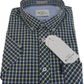 Ben Sherman Mens Corn Checked Short Sleeved Shirt