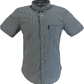 Ben Sherman Mens Corn Checked Short Sleeved Shirt