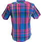 Ben Sherman Mens Kingfisher Checked Short Sleeved Shirt