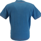 Gabicci Mens Aqua Blue Polo Cardigan