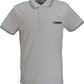 Lambretta Men`s Tofu/Green Tipped Tipped 100% Cotton Polo Shirts