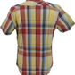 Ben Sherman Mens Lemon Zest Oversize Check Shirts