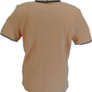 Ben Sherman Men's Coral Orange Signature 100% Cotton Polo Shirt