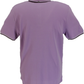 Purple polo shirt on a white background