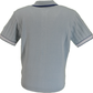 Gabicci Mens Mint Blue Carter Short Sleeve Cardigan