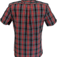 Lambretta Mens Black/Red/Green Button Down Shirts