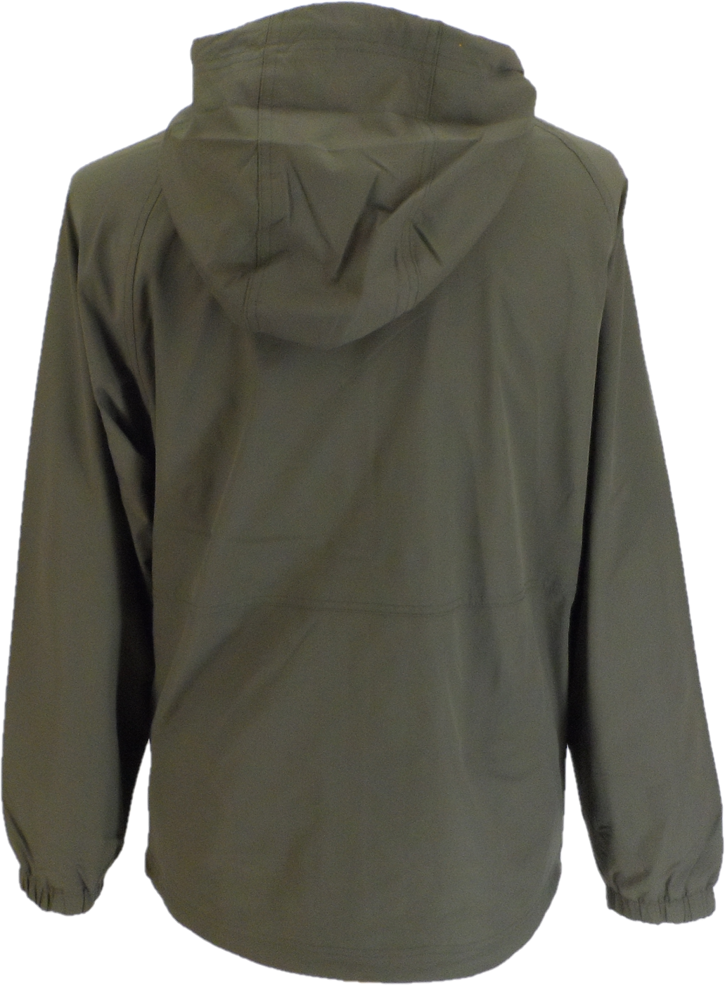 Lambretta Mens Khaki Green Ripstop Hooded Jacket