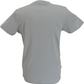Lambretta Mens Iceberg Green Striped Retro T Shirt