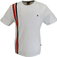 Merc London Mens White Belmont T Shirt