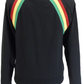 Trojan Mens Rasta Raglan Taped Track Top